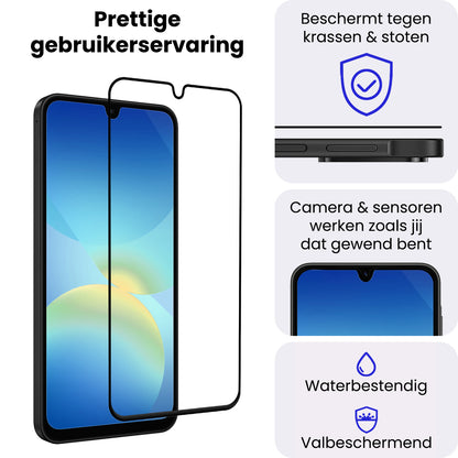 Samsung A26 Screenprotector Gehard Glas - Full Screen