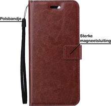 Samsung S20 FE Hoesje Bookcase Cover met Kaarthouder - Bruin