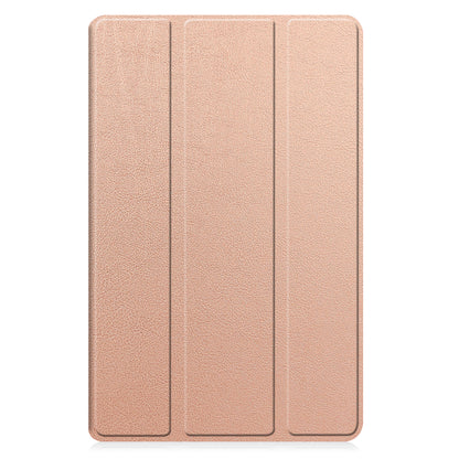 Samsung Galaxy Tab A9 Trifold Bookcase Hoes - Rosé goud