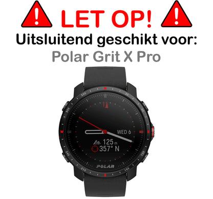 Polar Grit X Pro Screenprotector Gehard Glas - Anti-kras