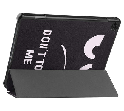 Lenovo Tab M10 (3rd gen) Trifold Bookcase Hoes - Don't Touch Me