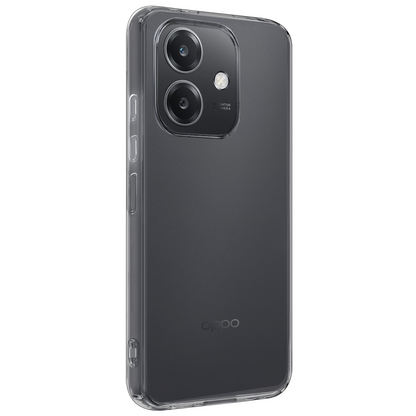 OPPO A40m Hoesje Siliconen Backcover Lichtgewicht - Transparant