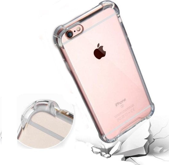 iPhone 6/6s Hoesje Shock Proof Siliconen - Transparant