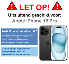 iPhone 15 Pro Hoesje Siliconen Backcover Lichtgewicht - Donkergroen