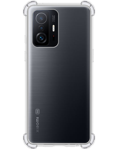 Xiaomi 11T Pro Hoesje Shockproof Backcover Siliconen - Transparant