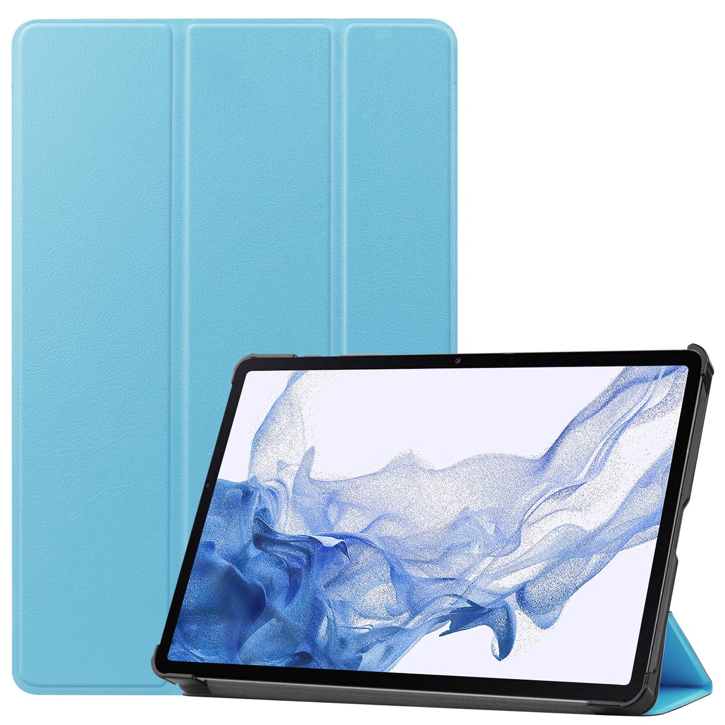 Samsung Galaxy Tab S8 Plus Hoesje Book Case - Lichtblauw