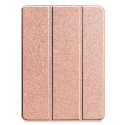 iPad Pro 2022 (11 inch) Trifold Bookcase Hoes - Rosé goud