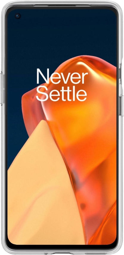 OnePlus 9 Hoesje Siliconen Backcover Lichtgewicht - Transparant