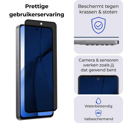 OnePlus Nord CE 4 Screenprotector Gehard Glas - Privacy