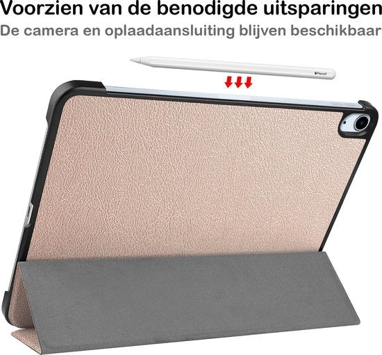 iPad Air 2020 Hoesje Book Case - Goud