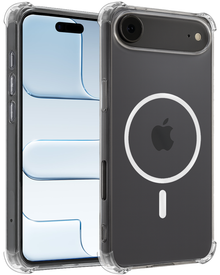 iPhone Air Hoesje Geschikt voor Magsafe Backcover Shockproof - Transparant