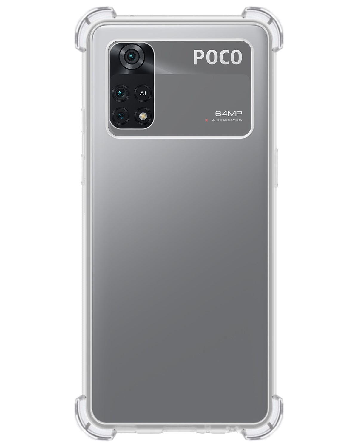 Poco M4 Pro 4G Hoesje Shock Proof Siliconen - Transparant