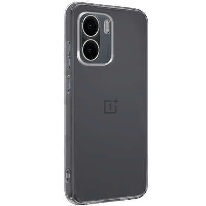 OnePlus 15R Hoesje Siliconen Backcover Lichtgewicht - Transparant