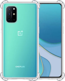 OnePlus 8T Hoesje Shockproof Backcover Siliconen - Transparant