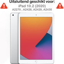iPad 10.2 2020 Kinderhoes Shockabsorberend Foam - Oranje
