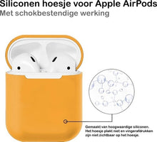 AirPods 2 Hoesje Siliconen Lichtgewicht - Oranje