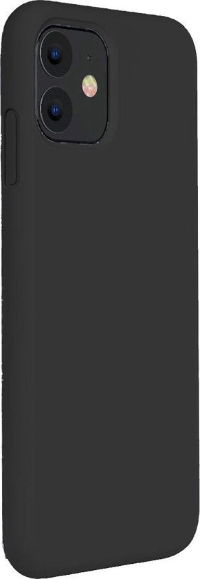 iPhone 11 Hoesje Siliconen Backcover Lichtgewicht - Zwart