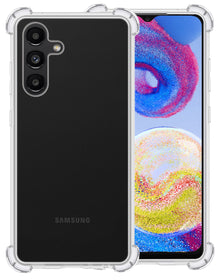 Samsung A04s Hoesje Shockproof Backcover Siliconen - Transparant