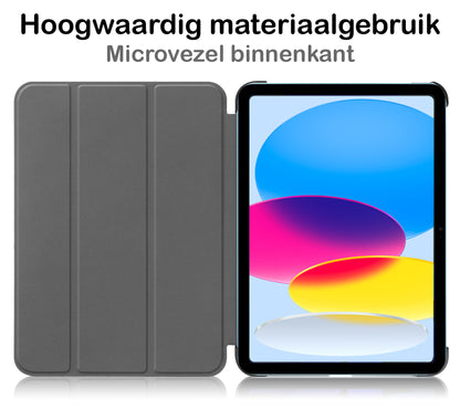 iPad 2022 Hoesje Book Case - Eenhoorn