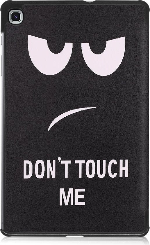 Samsung Galaxy Tab S6 Lite Hoesje Book Case - Don't Touch Me