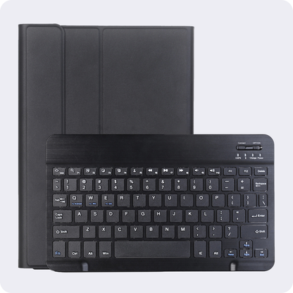 iPad Pro 2024 (11 inch) Toetsenbord Hoes met Uitneembaar toetsenbord - Zwart