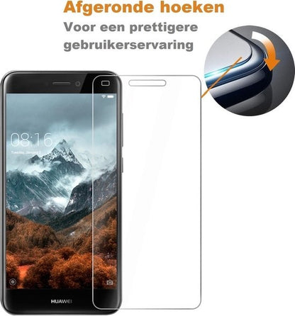 Huawei P8 Lite Screenprotector Gehard Glas - Anti-kras