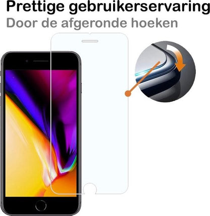 iPhone 7/8 Plus Screenprotector Gehard Glas - Anti-kras