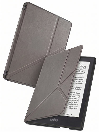 Kobo Clara 2E Trifold Bookcase Hoes - Grijs