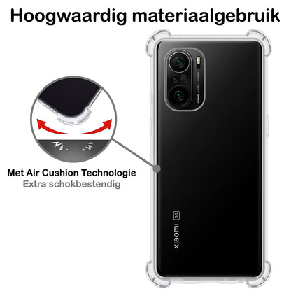 Xiaomi Mi 11i Hoesje Shockproof Backcover Siliconen - Transparant