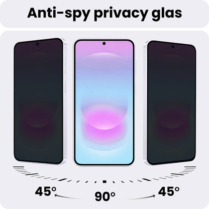 Samsung A37 Screenprotector Gehard Glas - Privacy