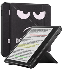 Kobo Libra Colour Trifold Bookcase Hoes - Don't Touch Me