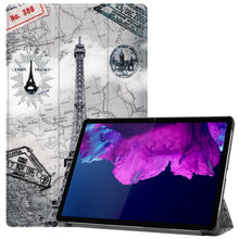 Lenovo Tab P11 Plus Trifold Bookcase Hoes - Eiffeltoren