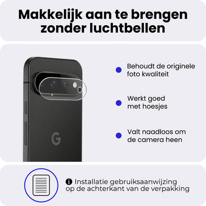 Google Pixel 11 Pro Camera Screenprotector Gehard Glas
