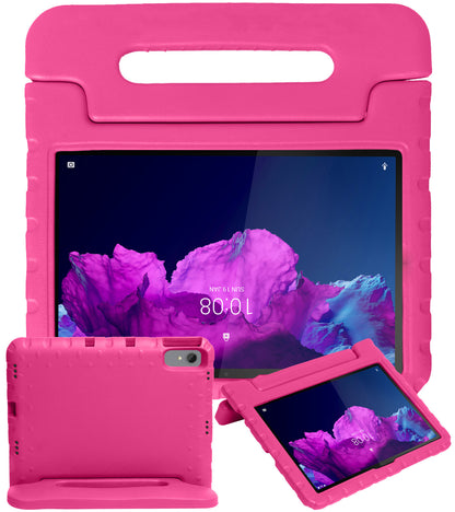 Lenovo Tab P11 Plus Kinderhoes Shockabsorberend Foam - Roze
