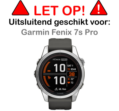 Garmin Fenix 7S Pro Screenprotector Gehard Glas - Anti-kras