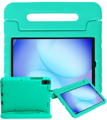 Samsung Galaxy Tab A11 Kinderhoes Shockabsorberend Foam - Turquoise