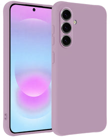 Samsung A37 Hoesje Siliconen Backcover Lichtgewicht - Lila