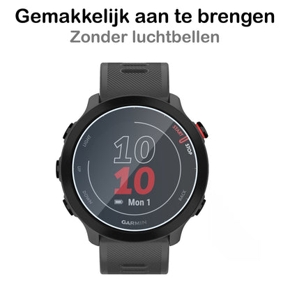 Garmin Forerunner 45 Screenprotector Gehard Glas - Anti-kras