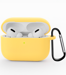 AirPods Pro 3 Hoesje Siliconen Krasbestendig - Geel