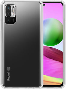 Xiaomi Redmi Note 10 5G Hoesje Siliconen Backcover Lichtgewicht - Transparant