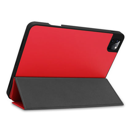 iPad Pro 2021 (11 inch) Hoesje Book Case Met Apple Pencil Uitsparing - Rood