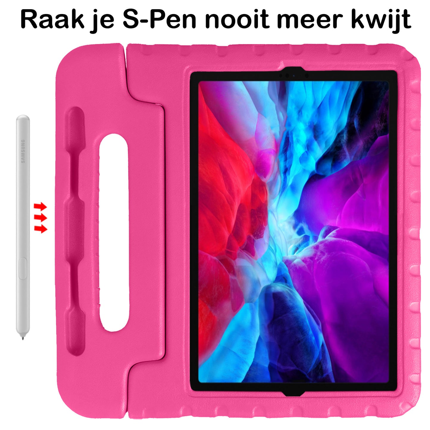 iPad Pro 2020 (11 inch) Hoesje Kids Cover Bumper - Roze