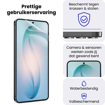Samsung S26 Screenprotector Soft TPU - Full Screen