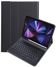 iPad Pro 2021 (11 inch) Toetsenbord Hoes met Uitneembaar toetsenbord - Zwart