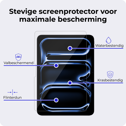 iPad Pro 2024 (13 inch) Screenprotector Gehard Glas - Anti-kras