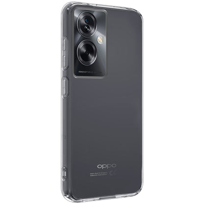 OPPO A79 Hoesje Siliconen Backcover Lichtgewicht - Transparant