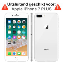 iPhone 7 Plus Hoesje Magneet Hard Case Shockproof - Zilver