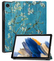 Samsung Galaxy Tab A8 Trifold Bookcase Hoes - Bloesem