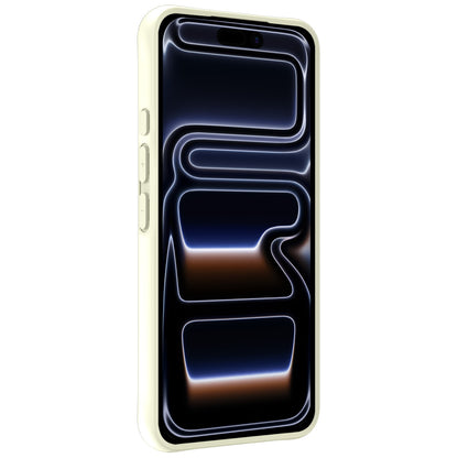 iPhone 17 Pro Hoesje Siliconen Backcover Lichtgewicht - Wit