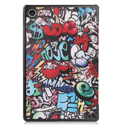 Lenovo Tab M10 Plus 3rd Gen Trifold Bookcase Hoes - Graffity